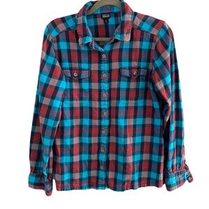 Patagonia Vibrant Plaid Button-Down Shirt